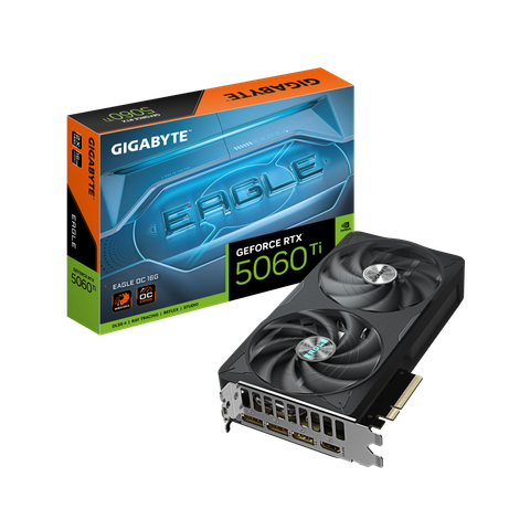 VGA Gigabyte GeForce RTX 5060 Ti Eagle OC 16GB (GV-N506TEAGLE OC-16GD)