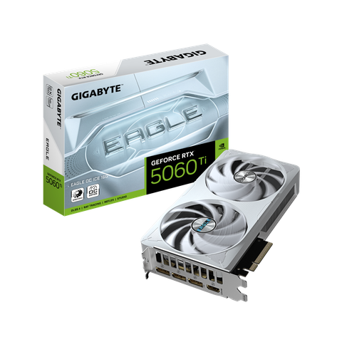 VGA Gigabyte GeForce RTX 5060 Ti Eagle OC ICE 16GB (GV-N506TEAGLEOC ICE-16GD)