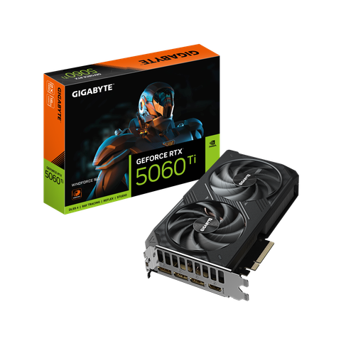 VGA Gigabyte GeForce RTX 5060 Ti Windforce 16GB (GV-N506TWF2-16GD)