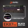 Bàn phím DareU EK87V2 Black Red Switch