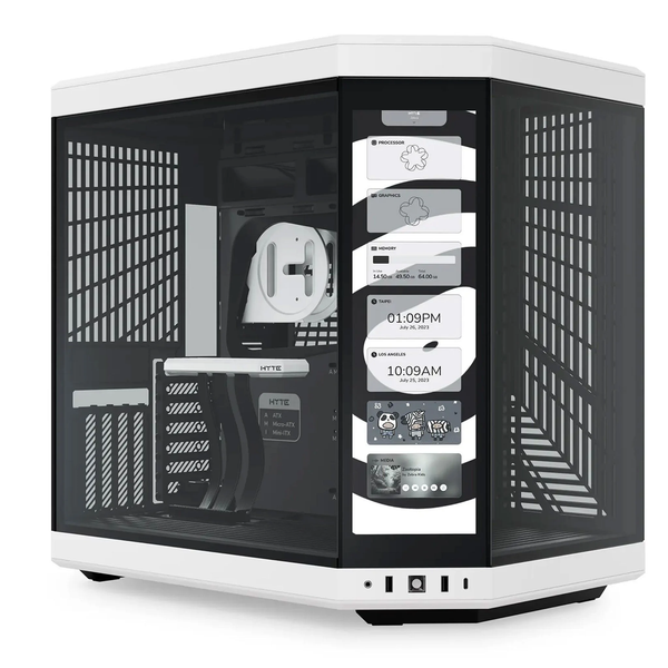Case Hyte Y70 Touch - Black/White