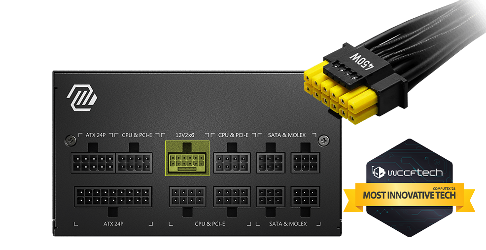 Nguồn MSI MAG A850GL PCIE5 850W 80 Plus Gold - Xgear