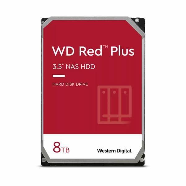 HDD PC WD Red Plus 8TB 3.5 inch SATA iii 7200 RPM 256MB Cache WD80EFBX
