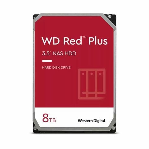 HDD PC WD Red Plus 8TB 3.5 inch SATA iii 7200 RPM 256MB Cache WD80EFBX
