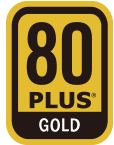 80 Plus Gold Certifed