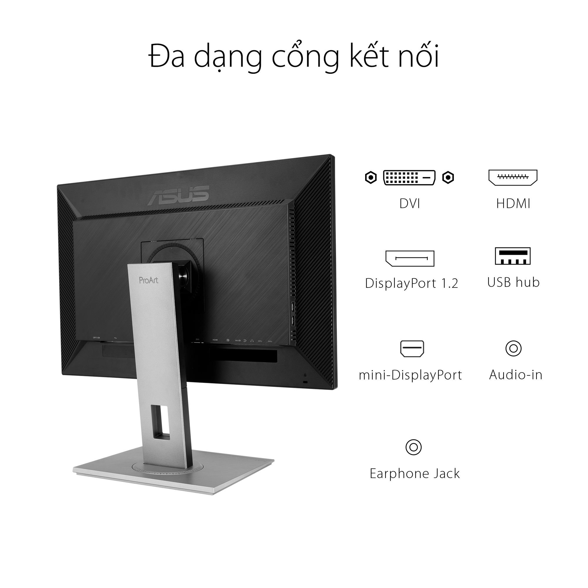 Màn hình đồ họa ASUS ProArt PA278QV (27"/ QHD 2K/ IPS/ 5ms/ 75Hz)