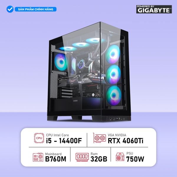 PC Gaming Gigabyte X514-406Ti Eagle OC