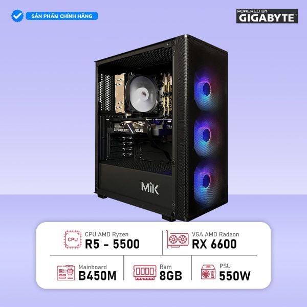 PC Gaming AMD XA5 5500 - R66