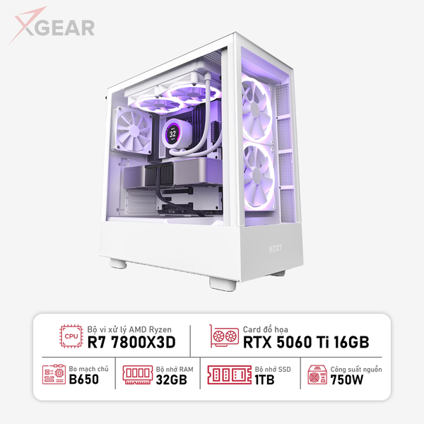 PC XG-5060Ti R7 Snow