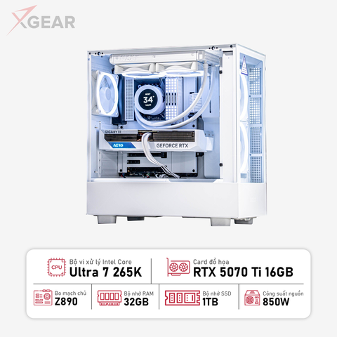 PC XG-5070Ti R7 Snow