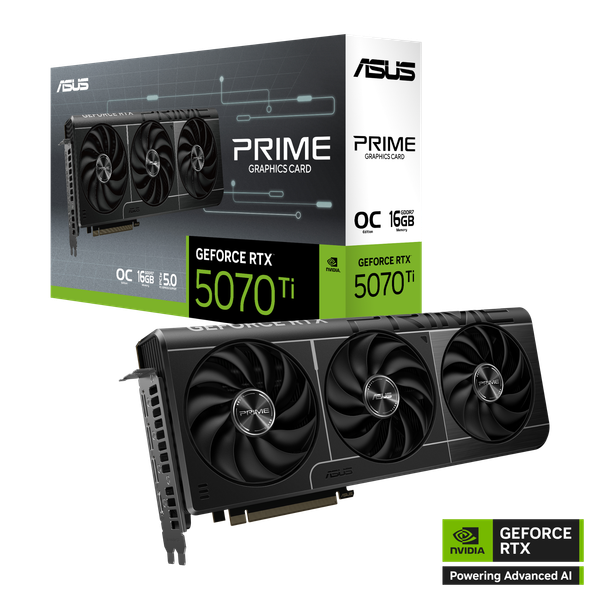 VGA Asus Prime GeForce RTX 5070 Ti 16GB GDDR7 OC Edition