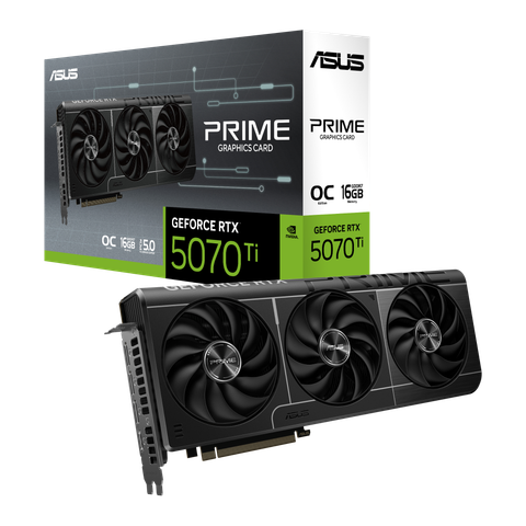 VGA Asus Prime GeForce RTX 5070 Ti 16GB GDDR7 OC Edition