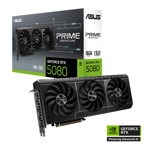 VGA Asus Prime GeForce RTX 5080 16GB GDDR7