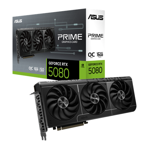 VGA Asus Prime GeForce RTX 5080 16GB GDDR7 OC Edition