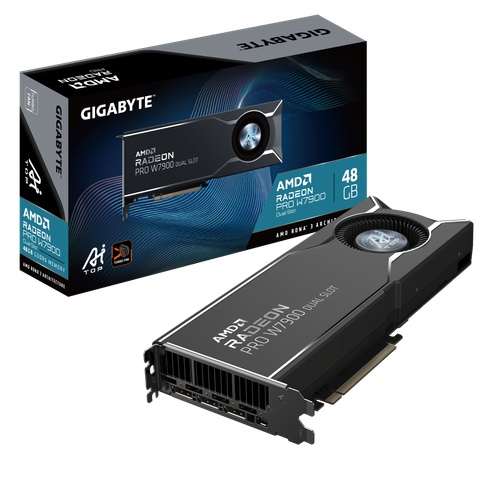 VGA Gigabyte Radeon™ PRO W7900 Dual Slot AI TOP 48G