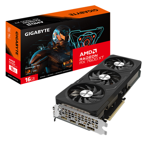 VGA GIGABYTE Radeon™ RX 7600 XT GAMING OC 16G (R76XTGAMING OC-16GD)