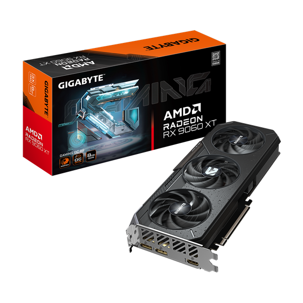 VGA GIGABYTE Radeon RX 9060 XT GAMING OC 8G (GV-R9060XTGAMING OC-8GD)