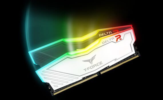 T-Force Delta RGB White 16GB DDR4-3600