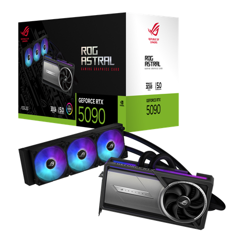 VGA Asus ROG Astral LC GeForce RTX 5090 32GB GDDR7