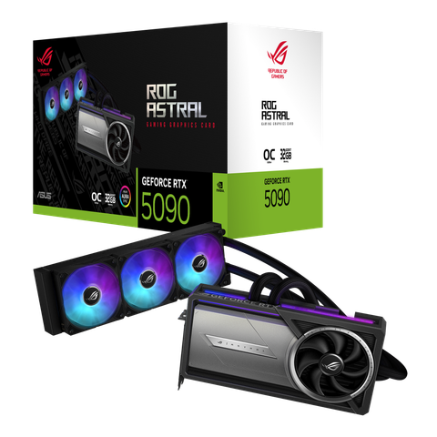 VGA Asus ROG Astral LC GeForce RTX 5090 32GB GDDR7 OC Edition