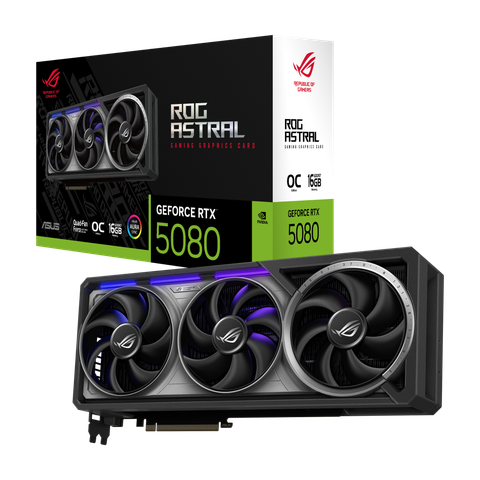 VGA Asus ROG Astral GeForce RTX 5080 16GB GDDR7 OC Edition