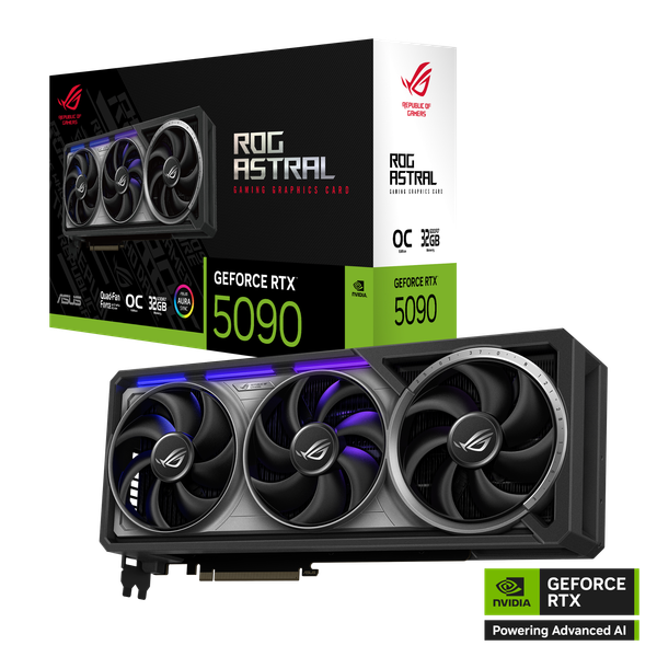 VGA Asus ROG Astral GeForce RTX 5090 32GB GDDR7 OC Edition