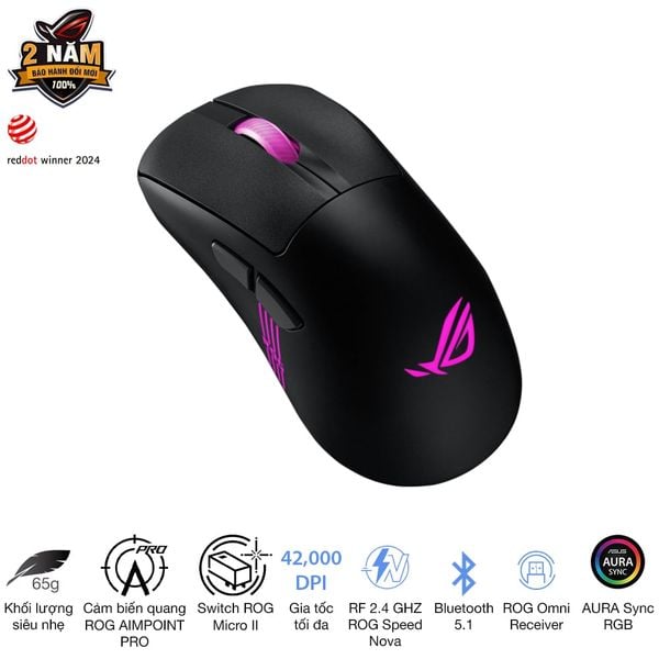Chuột Gaming ROG Keris II Origin - Black