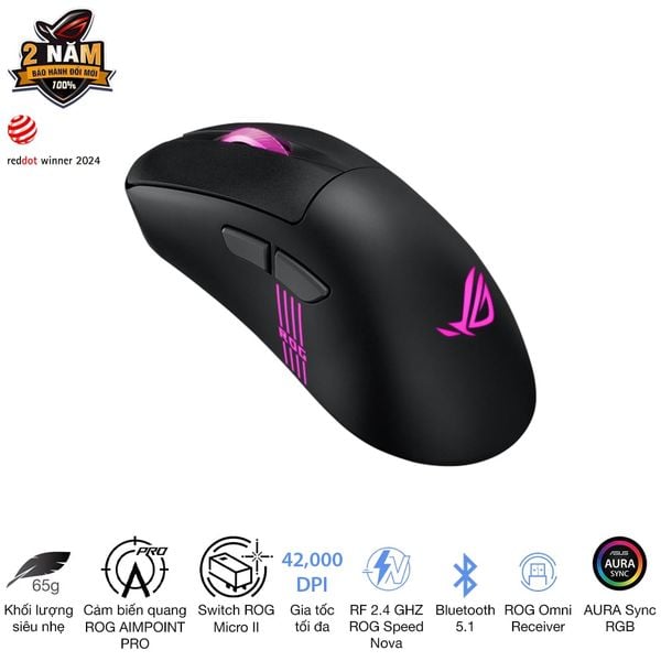 Chuột Gaming ROG Keris II Origin - Black