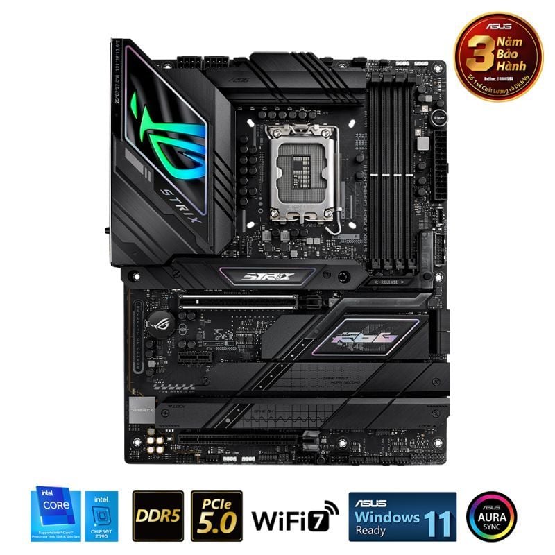 Mainboard Asus ROG Strix Z790-F Gaming Wifi - chính hãng - Xgear Mainboard Asus ROG Strix Z790-F Gaming Wifi - chính hãng - Xgear
