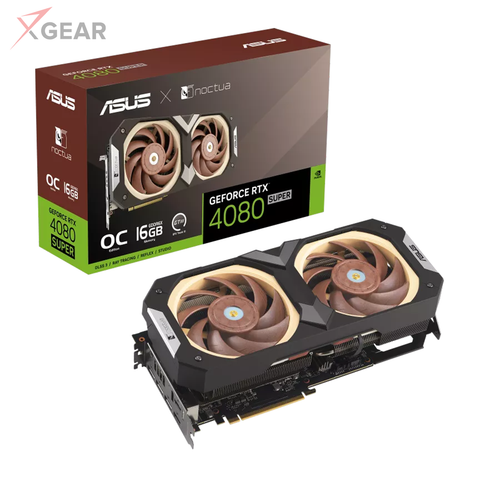 Card màn hình ASUS GeForce RTX 4080 SUPER 16GB GDDR6X Noctua OC Edition (RTX4080S-016G-NOCTUA)