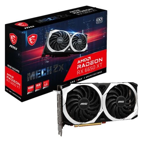 VGA MSI Radeon RX 6650 XT MECH 2X 8G OC