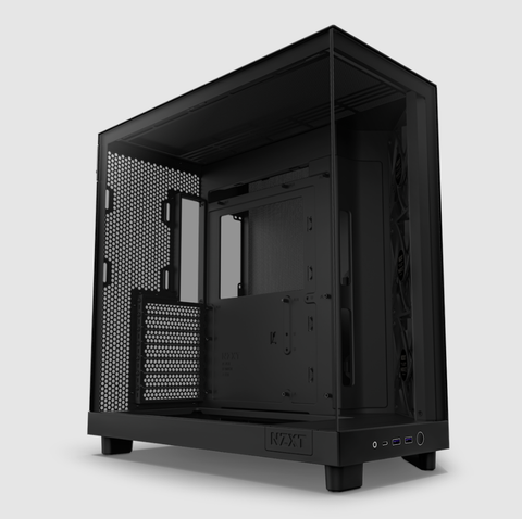 Case NZXT H6 Flow Black 3 FAN
