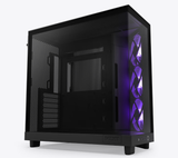 Case NZXT H6 Flow Black 3 FAN RGB