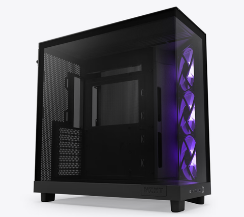 Case NZXT H6 Flow Black 3 FAN RGB