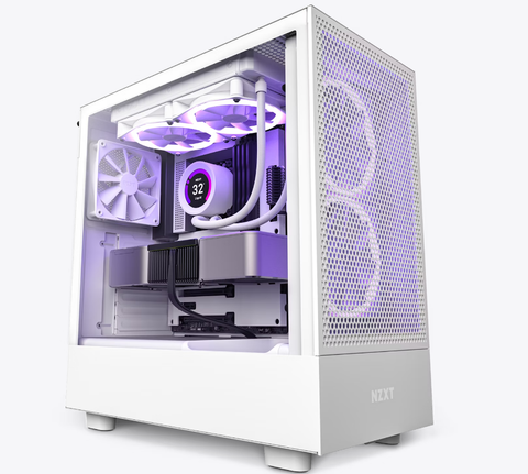 Case NZXT H5 Flow WHITE 2FAN