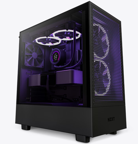 Case NZXT H5 Flow Black 2FAN