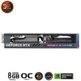 VGA ASUS ROG Strix GeForce RTX 4060 OC 8GB GDDR6 (ROG-STRIX-RTX4060-O8G-GAMING)