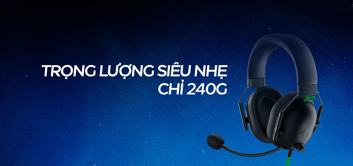 Tai nghe Razer BlackShark V2 X - Wired Gaming Headset - RZ04-03240100-R3M1