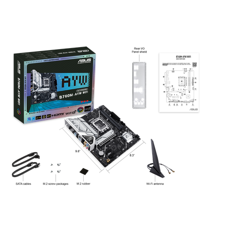 MAINBOARD ASUS B760M-AYW WIFI ( DDR5 )