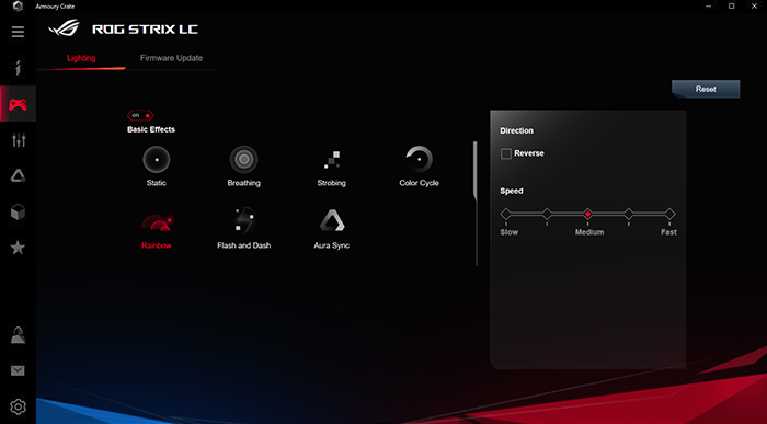 Armoury Crate UI - DEVICE CONFIGURATION