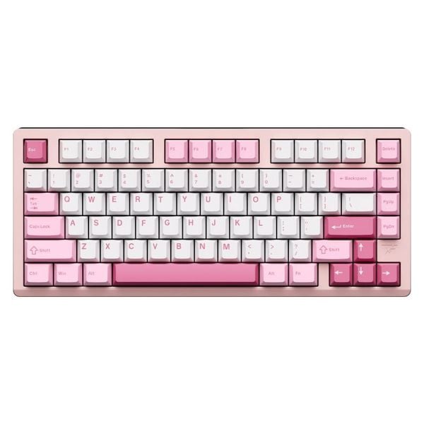 Bàn phím cơ không dây VGN VXE75 Trans Pink (Wireless / Bluetooth / USB-C)