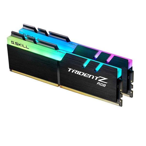 RAM PC GSkill Trident Z RGB 64GB DDR4 3600Mhz (32GB x2) – F4 – 3600C18D – 32GTZR 