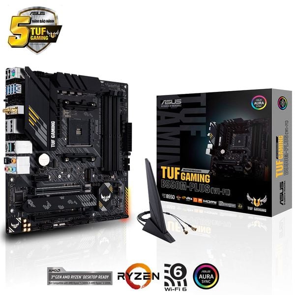 Mainboard Asus TUF B550M Plus Wifi II Socket AMD AM4