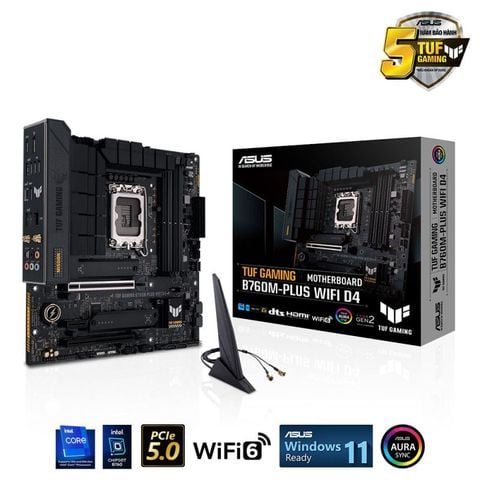 Mainboard Asus TUF GAMING B760M-PLUS WIFI D4