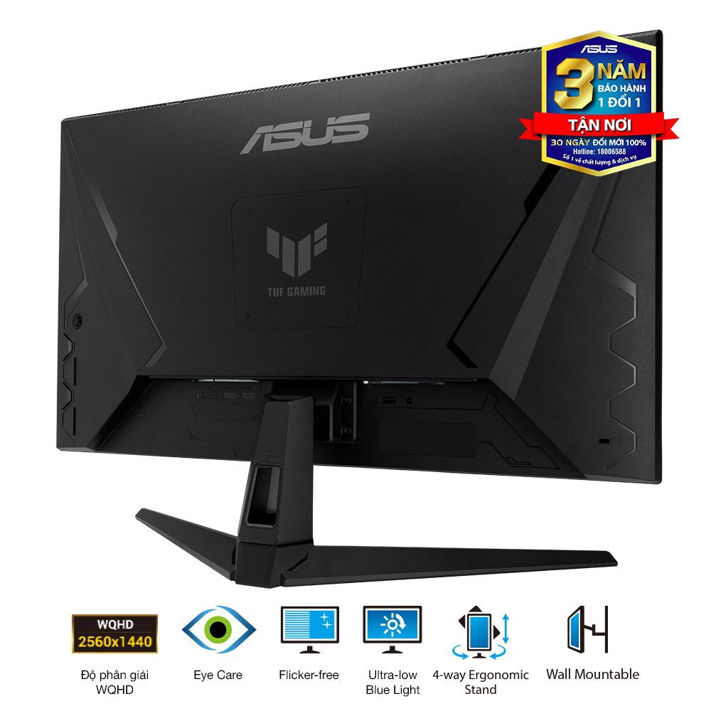 Màn hình Asus TUF Gaming VG27AQ3A - chính hãng giá rẻ - Xgear