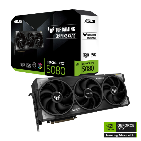 VGA Asus TUF Gaming GeForce RTX 5080 16GB GDDR7
