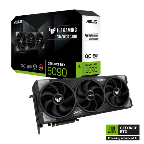 VGA Asus TUF Gaming GeForce RTX 5090 32GB GDDR7 OC Edition (TUF-RTX5090-O32G-GAMING)