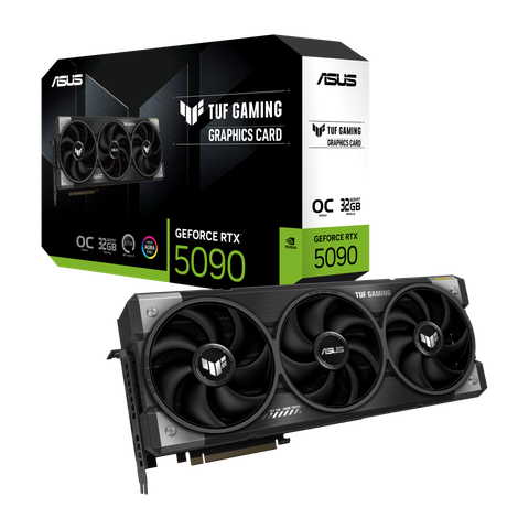 VGA Asus TUF Gaming GeForce RTX 5090 32GB GDDR7 OC Edition (TUF-RTX5090-O32G-GAMING)