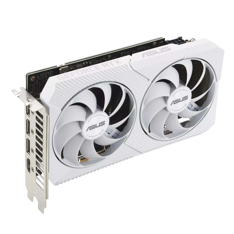 VGA Asus Dual GeForce RTX 3060 White OC 12GB - - Xgear