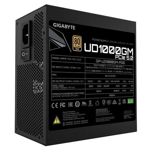 Nguồn Gigabyte UD1000GM PG5 1000W 80Plus Gold Full-Modular